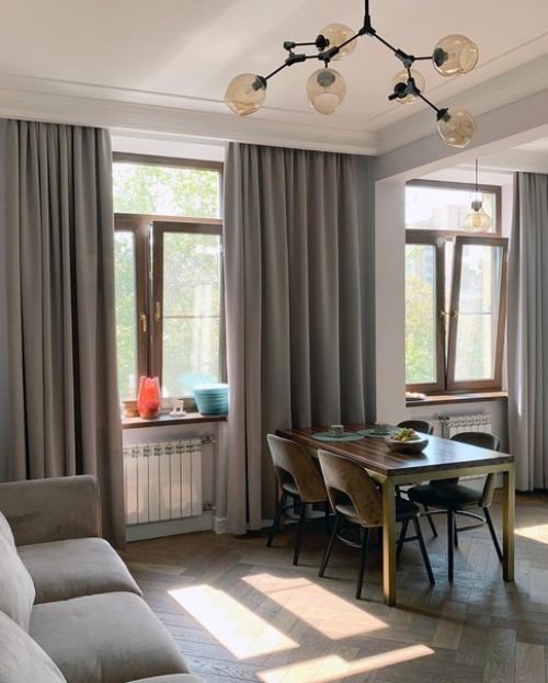 Фрагменты реализованного проекта в сталинке. 02