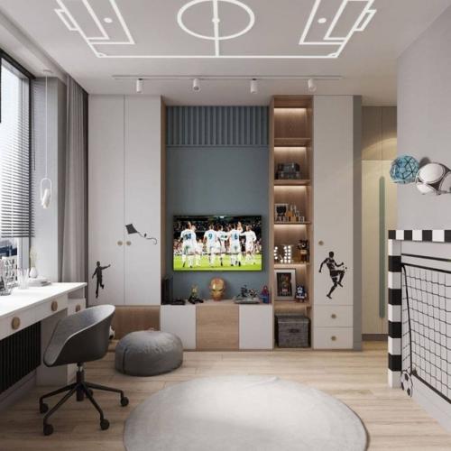 Как порадовать ребенка - сделать ремонт его комнаты в стиле его хобби.