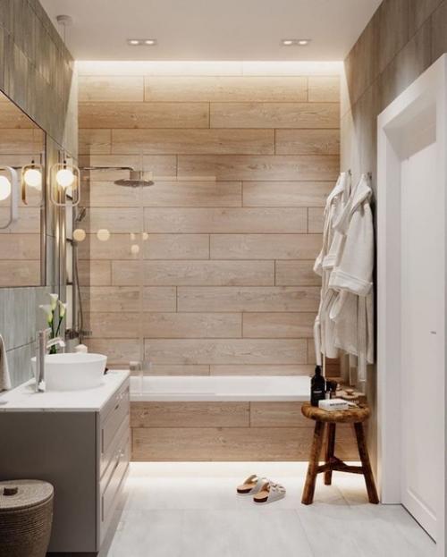 Мы выбираем лучший вариант дизайна ванной комнаты 1 или 2. 07