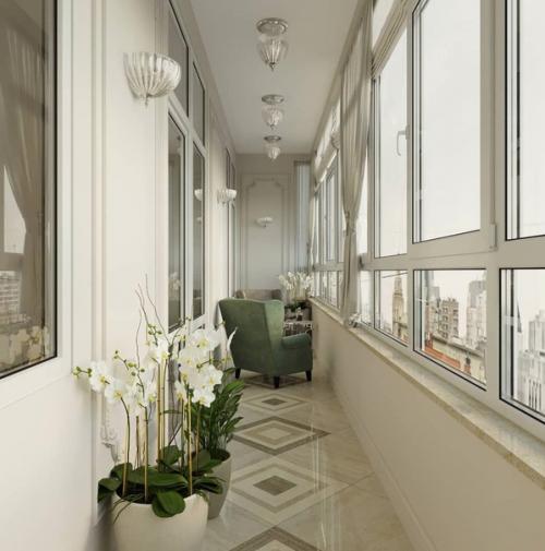 Вариант ремонта на лоджии. 01