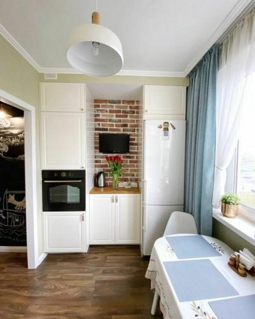 Интерьер однокомнатной квартиры. 01