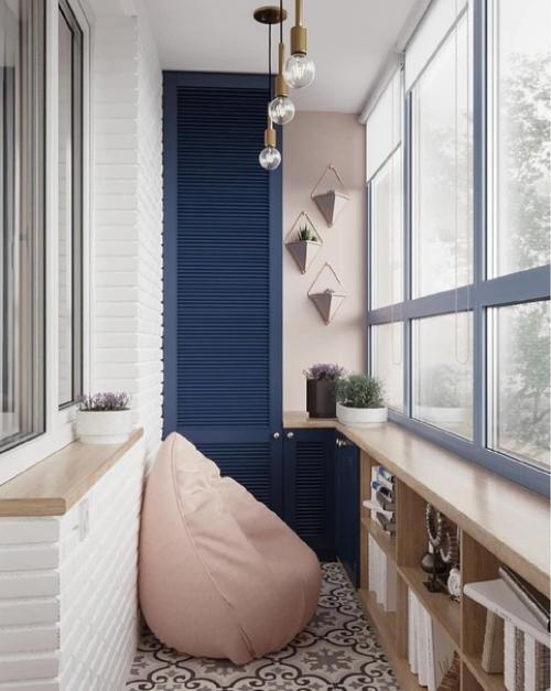 Дизайн - проект обустройства лоджии. 02