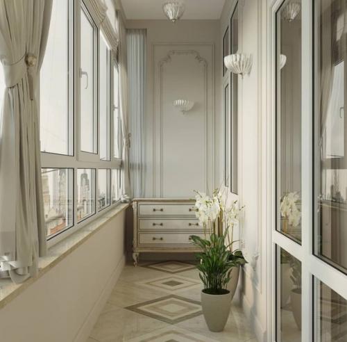 Вариант ремонта на лоджии. 03