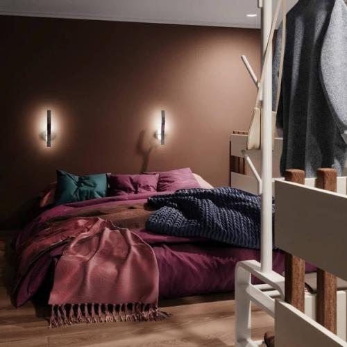 Двухуровневая квартира. На первом этаже находится кухня, гостиная и санузел. 06