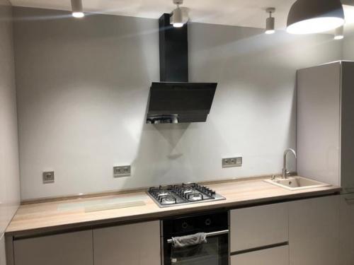 Моя кухня, без подвесных шкафов.