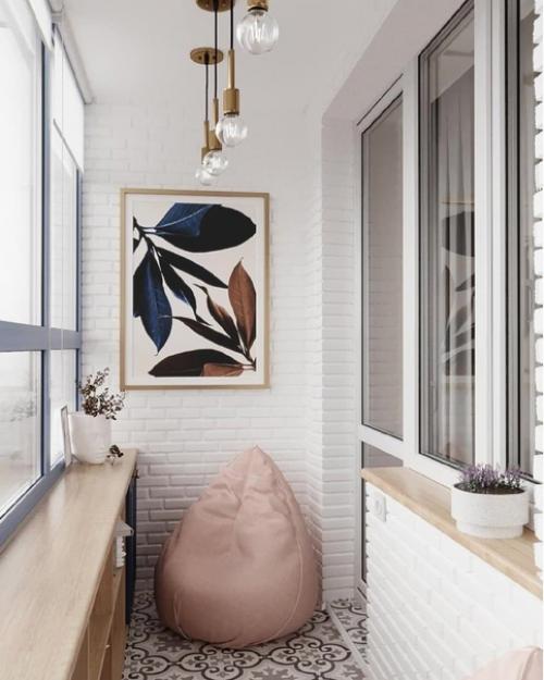 Дизайн - проект обустройства лоджии.