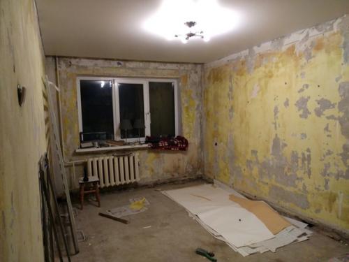 Ремонт спальни, площадь 16 кв. 01