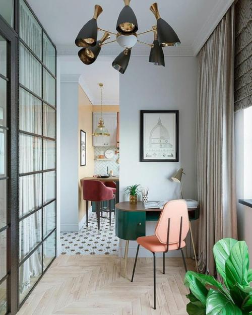 Яркая квартира - студия 28 м. 02