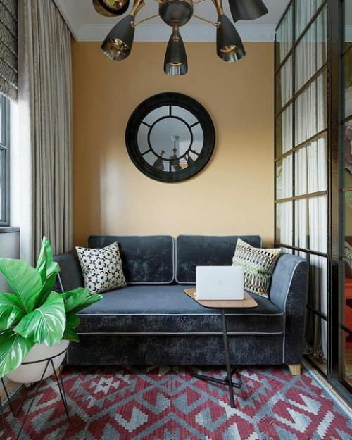 Яркая квартира - студия 28 м. 06