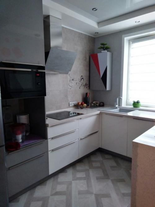 Наша кухня, ремонт почти закончили. 07