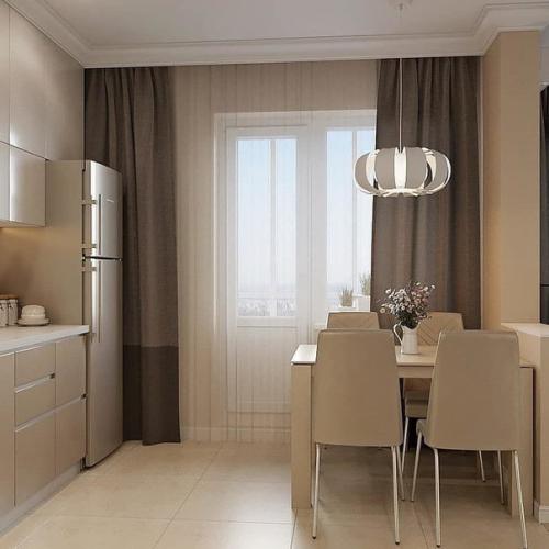 Грамотное зонирование в однушке. 07