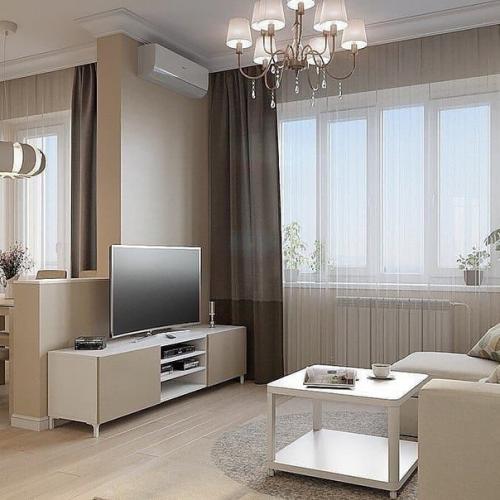 Грамотное зонирование в однушке. 04