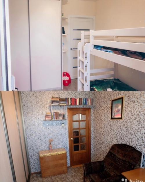 Пока что две комнаты: для игр и спальня, в будущем мы разделим каждому по комнате. 01