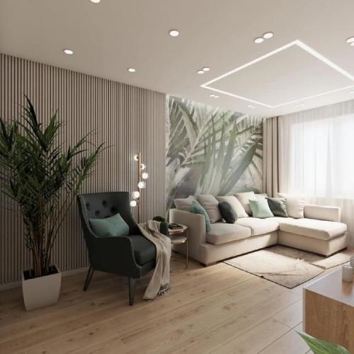 Дизайн - проект двухкомнатной квартиры. 01