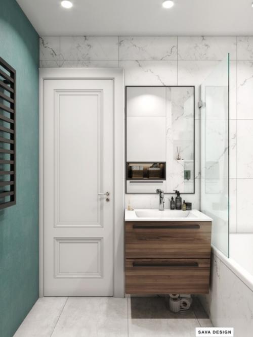 Трехкомнатная квартира из двухкомнатной. 08