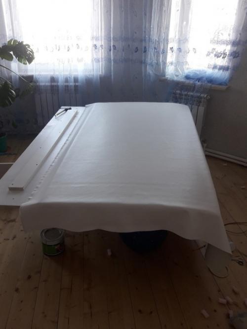 Изголовье для кровати руками нашего подписчика. 02