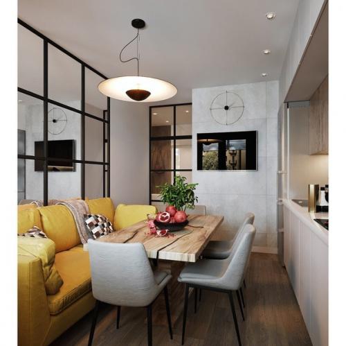 Однокомнатная квартира с зонированием. 02