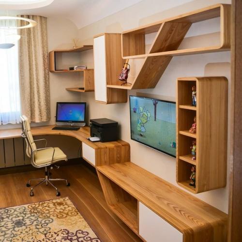 Индивидуальный проект мебели в комнату сына.