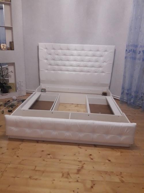 Изголовье для кровати руками нашего подписчика. 06