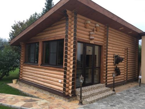 Вот такая теперь есть банька у нашего подписчика.