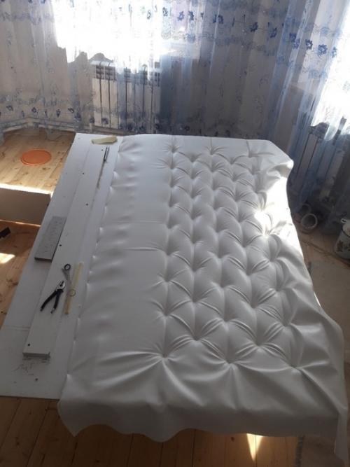 Изголовье для кровати руками нашего подписчика. 04