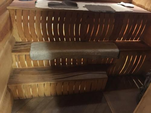 Вот такая теперь есть банька у нашего подписчика. 05