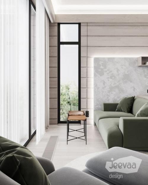 Кабинет в частном доме. 03