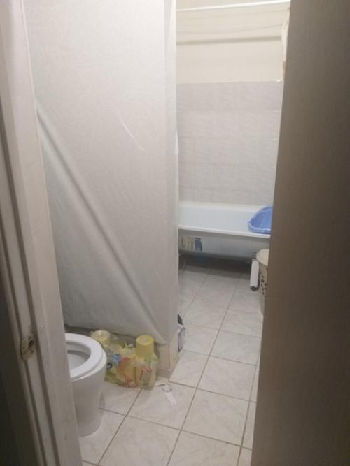 Было/стало.  Решили для экономии места соединить и попробовать вместить все в 1 помешении дабы туалет все равно абы как.