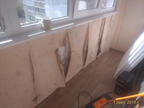 Балкончик руками подписчика.