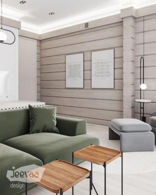 Кабинет в частном доме. 05