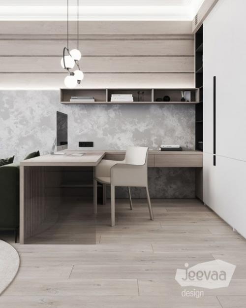 Кабинет в частном доме. 07