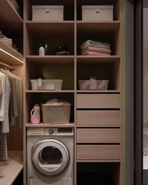 Идея обустройства гардеробной.