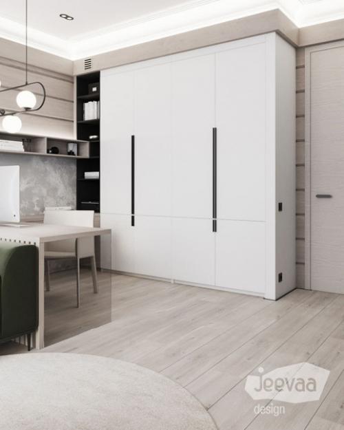 Кабинет в частном доме. 04