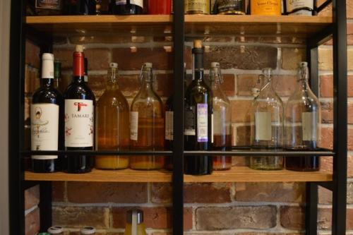 Небольшая кухня в стиле лофт. 08