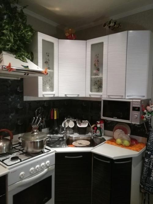 Обычная кухня в хрущевке с ремонтом, фото от подписчиков. 02