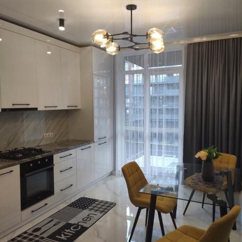 Потрясающий интерьер в сером цвете. 03