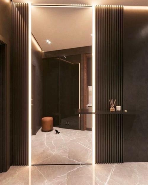 Потрясающий дизайн в темной цветовой гамме. 06