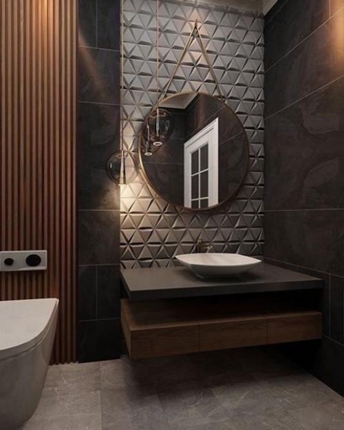 Потрясающий дизайн в темной цветовой гамме. 05