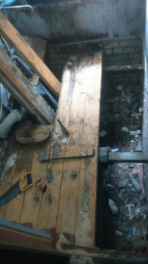 Капитальный ремонт в ванной комнате.