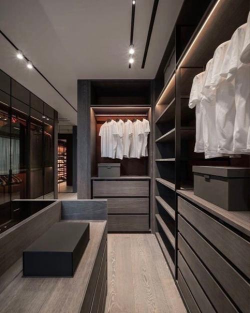 Потрясающий дизайн в темной цветовой гамме. 07