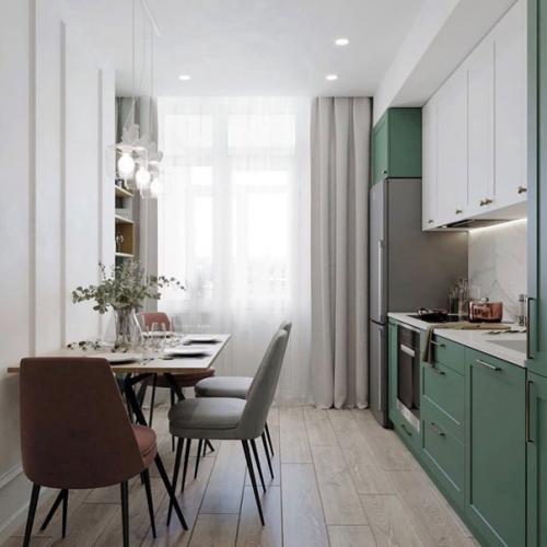 Идеальная однушка!  Красивое и гармоничное зонирование. 01