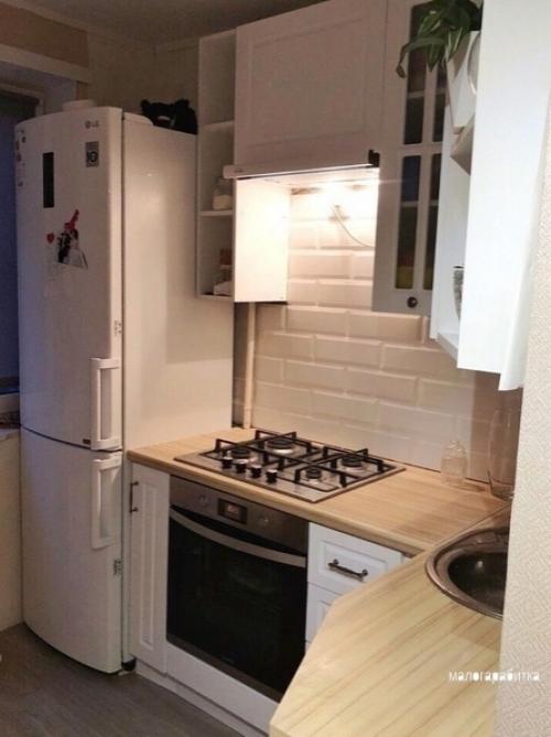 Ремонт в маленькой хрущевской кухне. 01