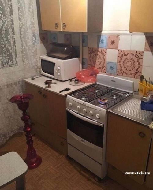 Ремонт в маленькой хрущевской кухне.  