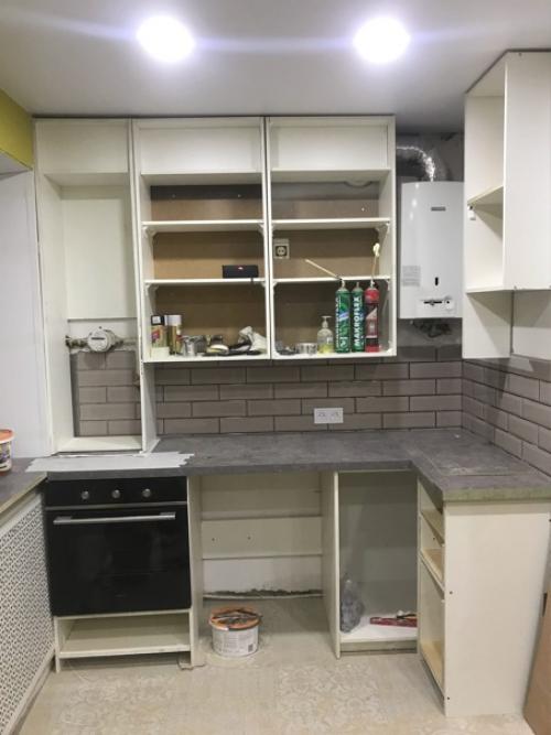 Ну представляете, такую кухню собрала девчонка своими руками. 05