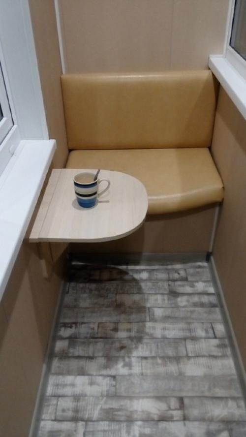 Вот такую красоту навели с мужем на балконе.  