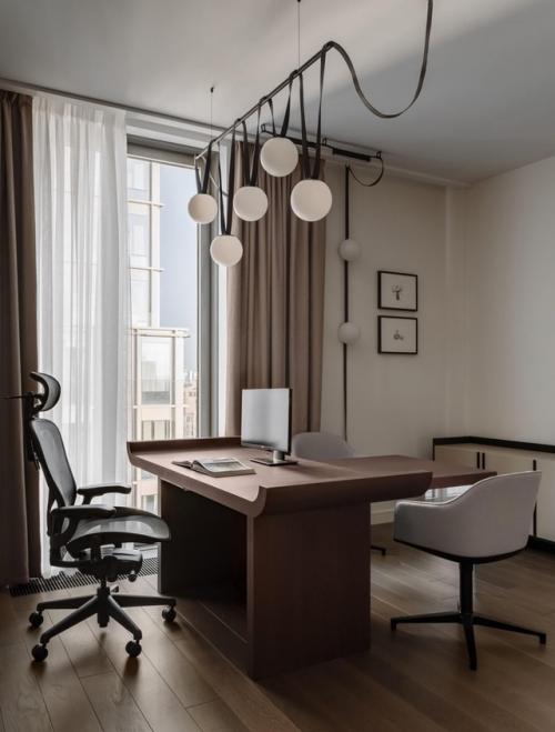 Светлый интерьер для учёбы, отдыха и гостей. 05 Светлый интерьер для учёбы, отдыха и гостей. 05