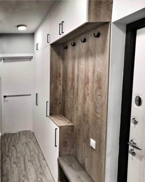 Обустройство прихожей. Кажется, это и есть идеальный вариант мебели для прихожей. 02