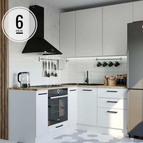 Какая уютная кухонька получилась.