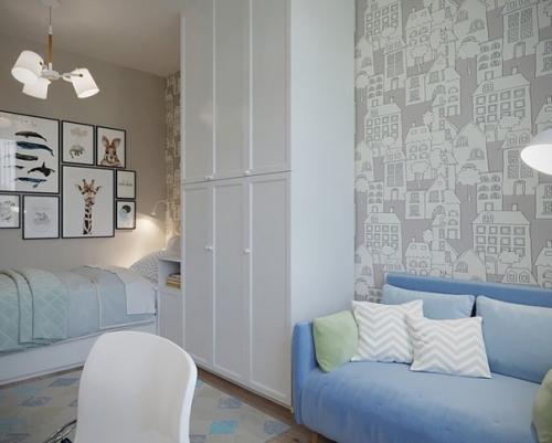 Отличный проект трешки + планировка. 07