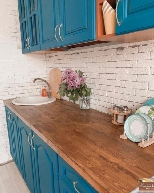 Вот такой вот бюджетный способ обновления кухни. 03